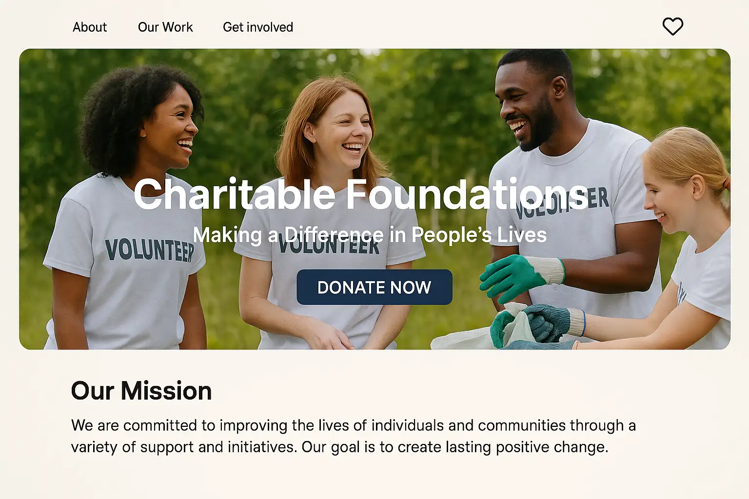 Сайти для благодійності