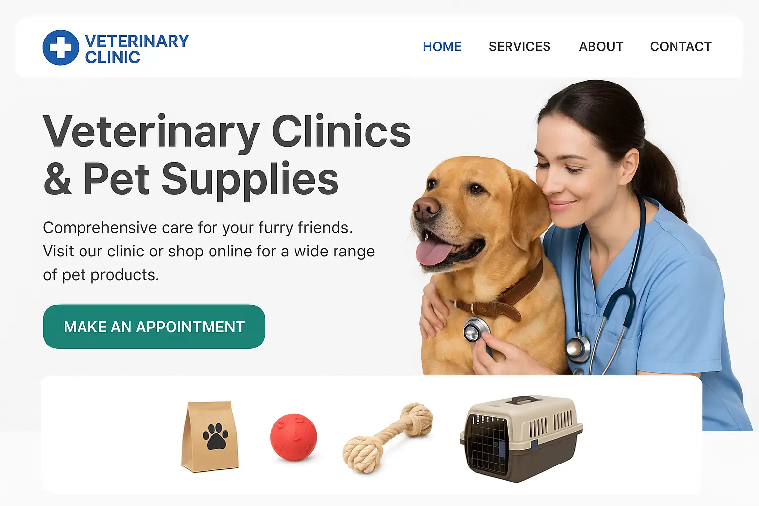 Сайти для зоотоварів