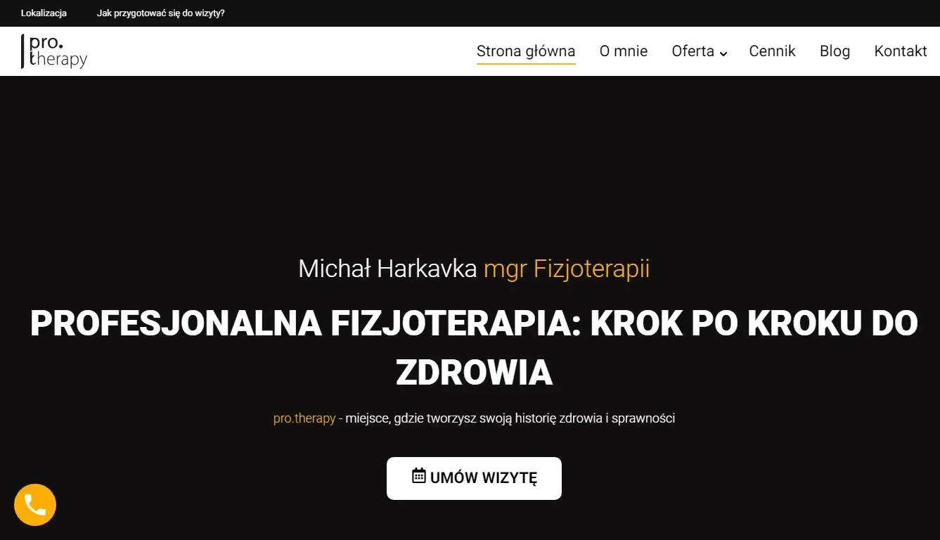 Кейс: корпоративний сайт Pro.therapy