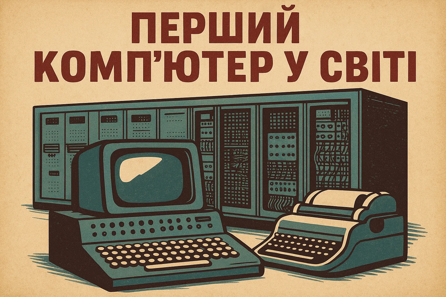 Перший комп'ютер