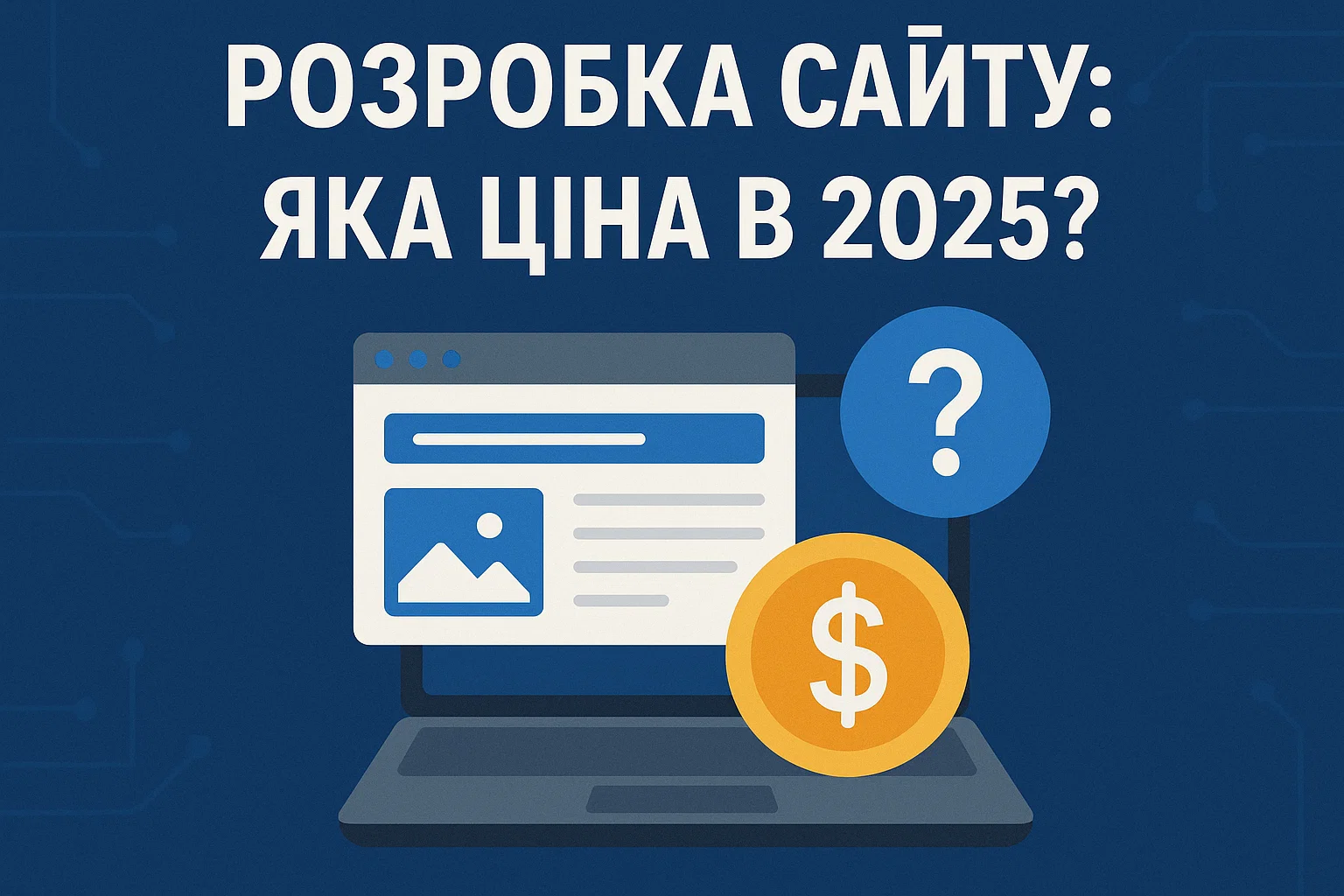 Розробка сайту ціна