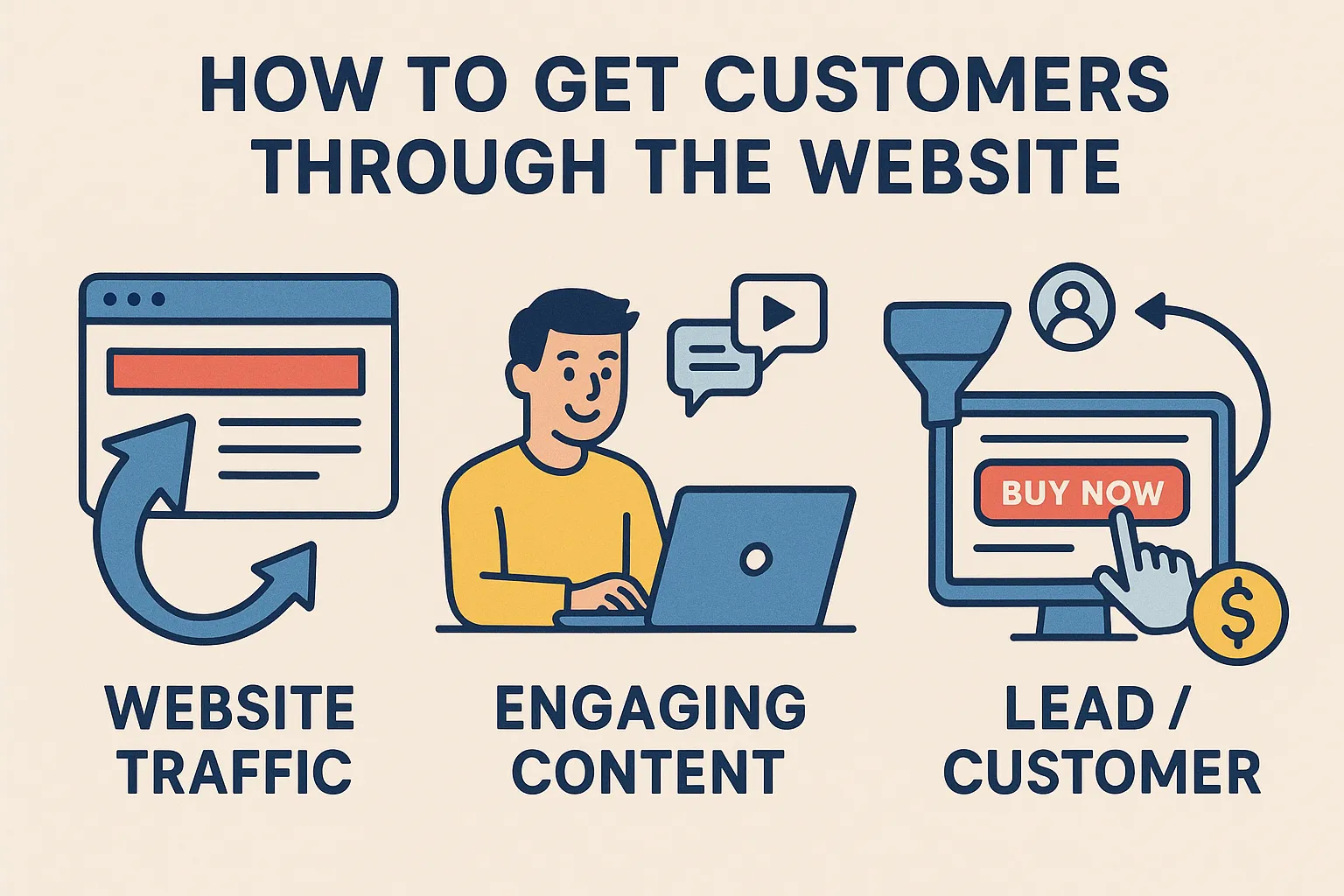 Клієнти через сайт