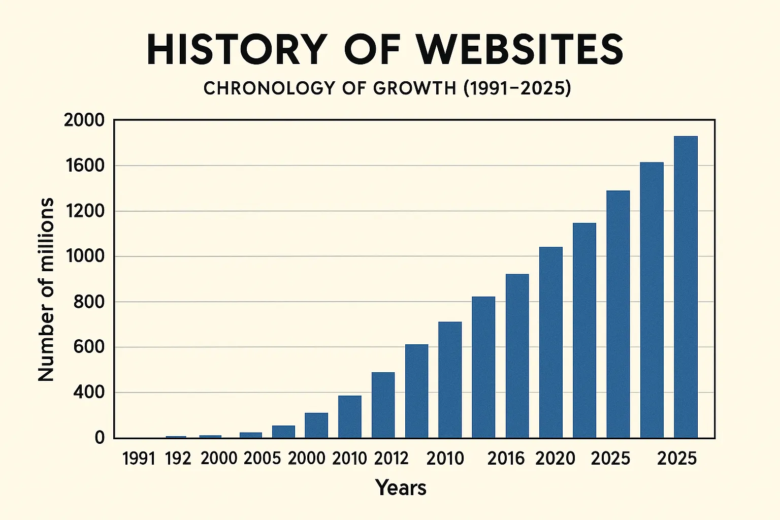 Історія вебсайтів